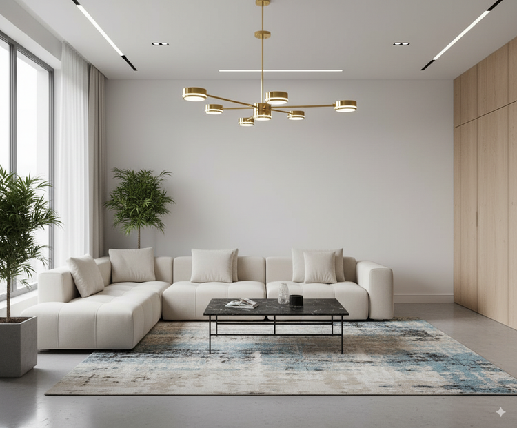 لوستر مدرن – خرید لوستر شیک و مینیمال با نوردهی عالی