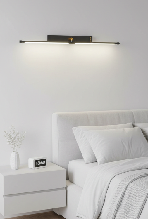 چراغ دیواری چرخان ۳۶۰ درجه با نور LED