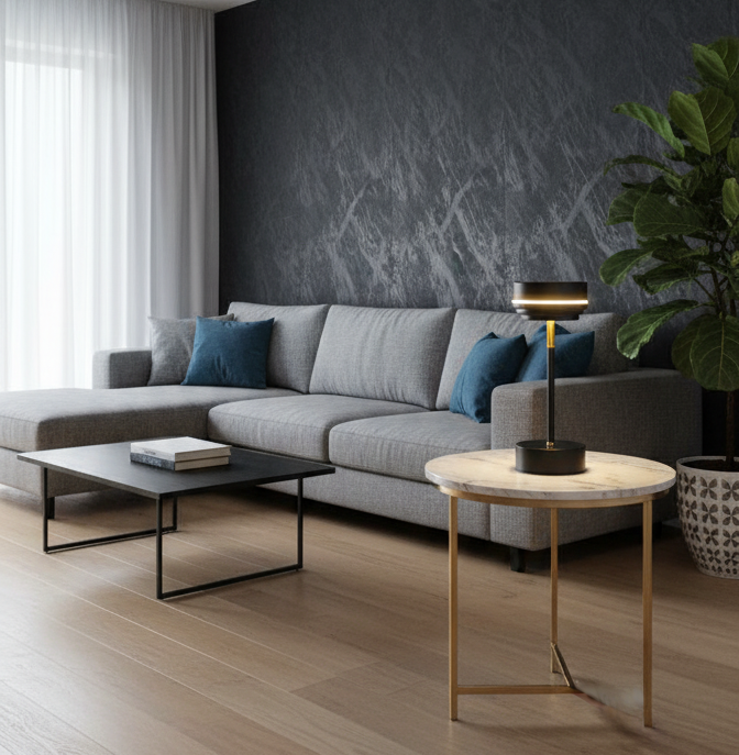 چراغ خواب رومیزی مدرن با طراحی شیک